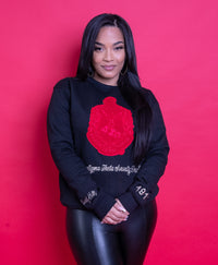 Homecoming Delta Black Sweatshirt
