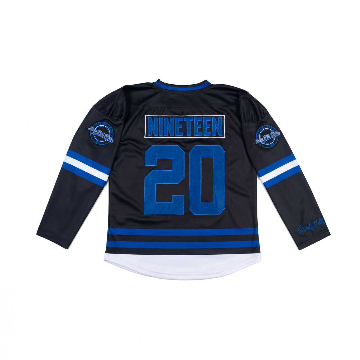 Vintage Zeta Black Hockey Jersey