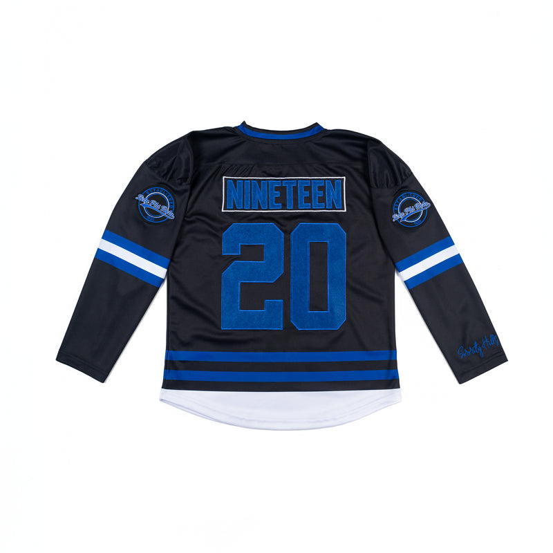 Vintage Zeta Black Hockey Jersey