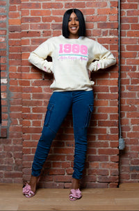 Sale Cream Of The Crop pink 1908 Crewneck