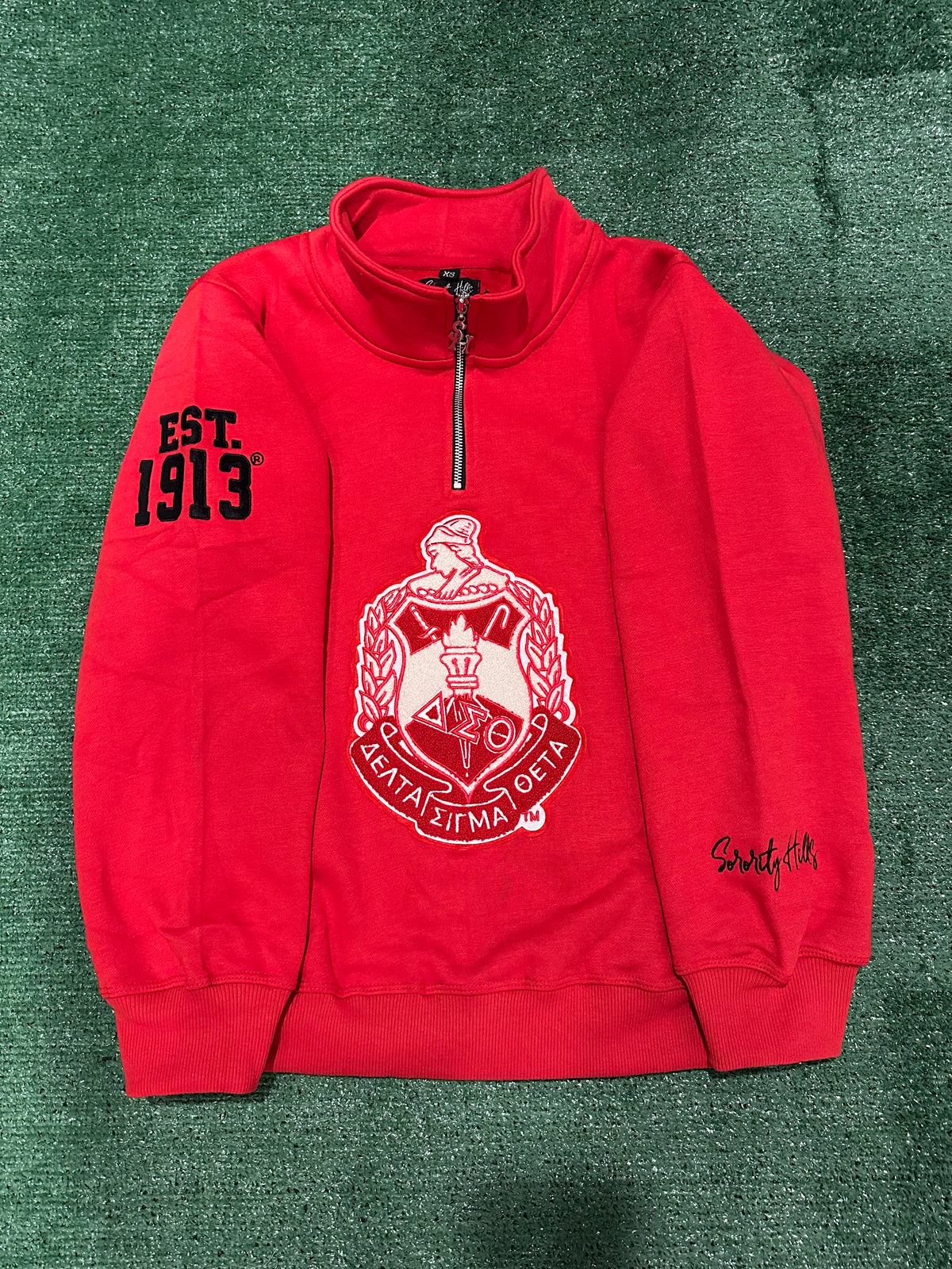 Delta Sigma Theta Shield Zip-up