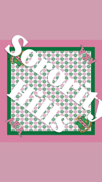 Rose in Harlem AKA White Square Scraf