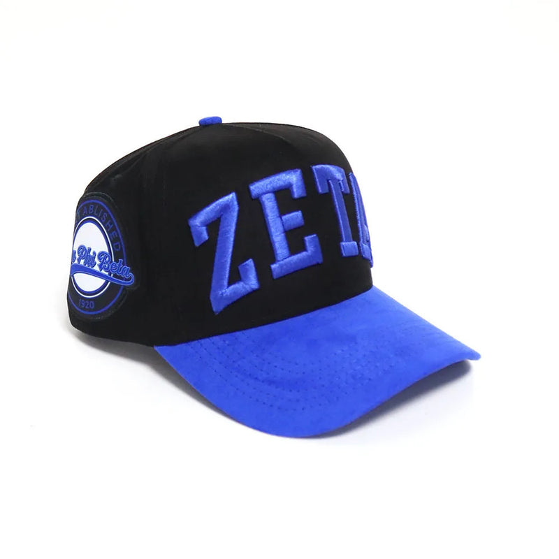 Noire + Royal Blue Sooo Sweet Snapback