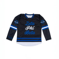 Vintage Zeta Black Hockey Jersey