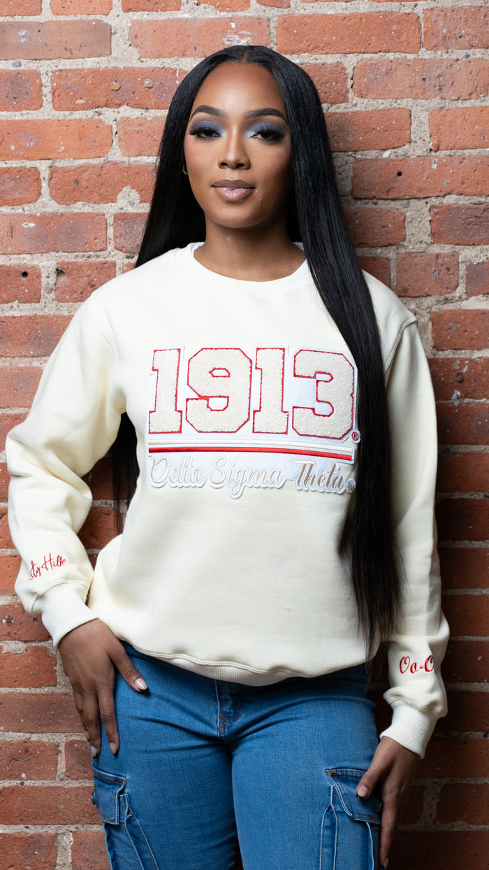 Sale Cream Of The Crop 1913 Crewneck