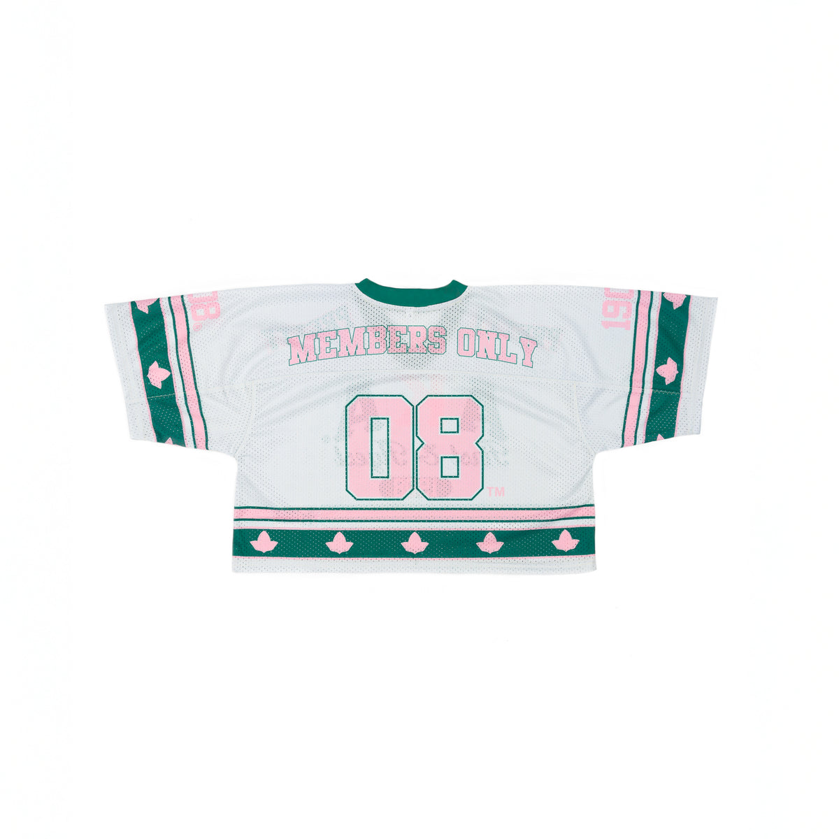 AKA Cream Crop oversized Football Jersey