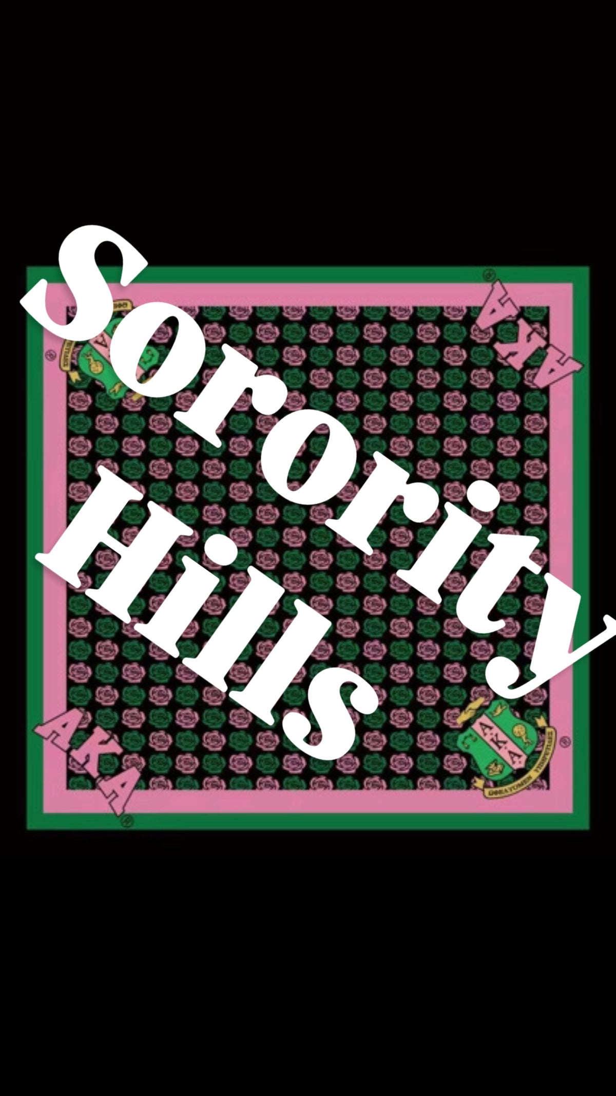 Rose in Harlem AKA Noire Square Scraf