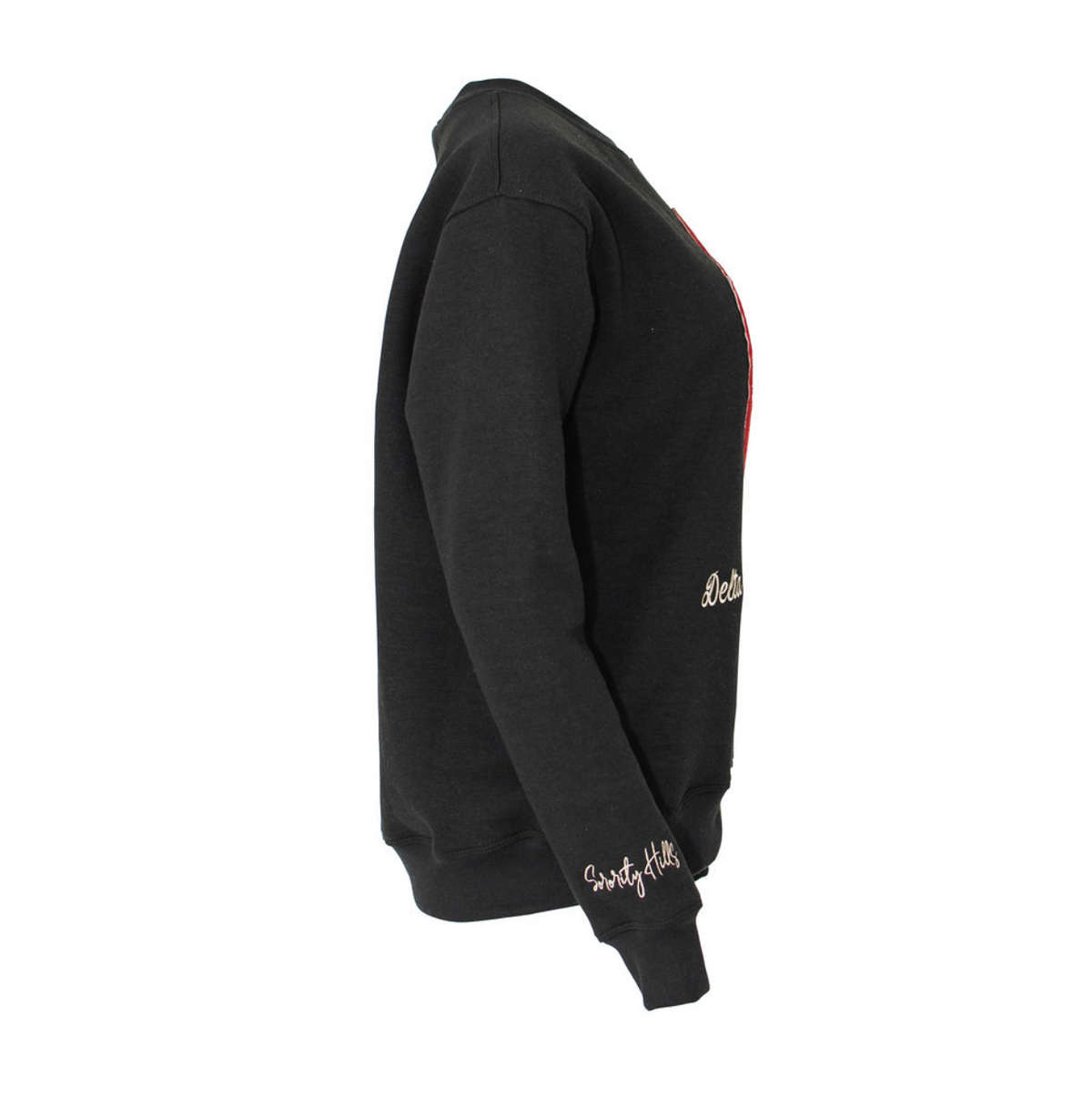 Homecoming Delta Black Sweatshirt