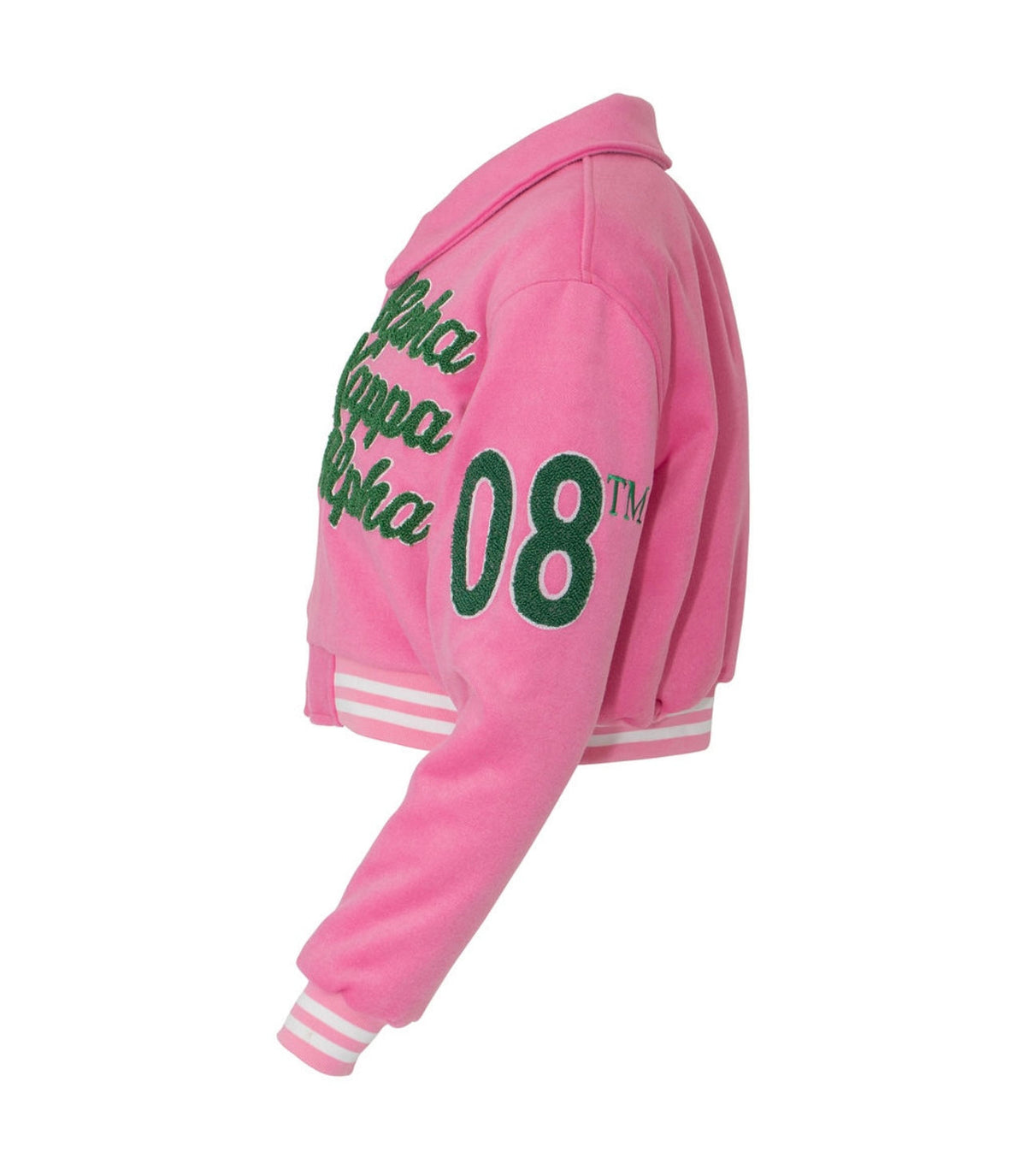 Neon Pink Varsity Jacket