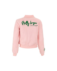 Oh So Pretty Girl Pink Bomber Jacket