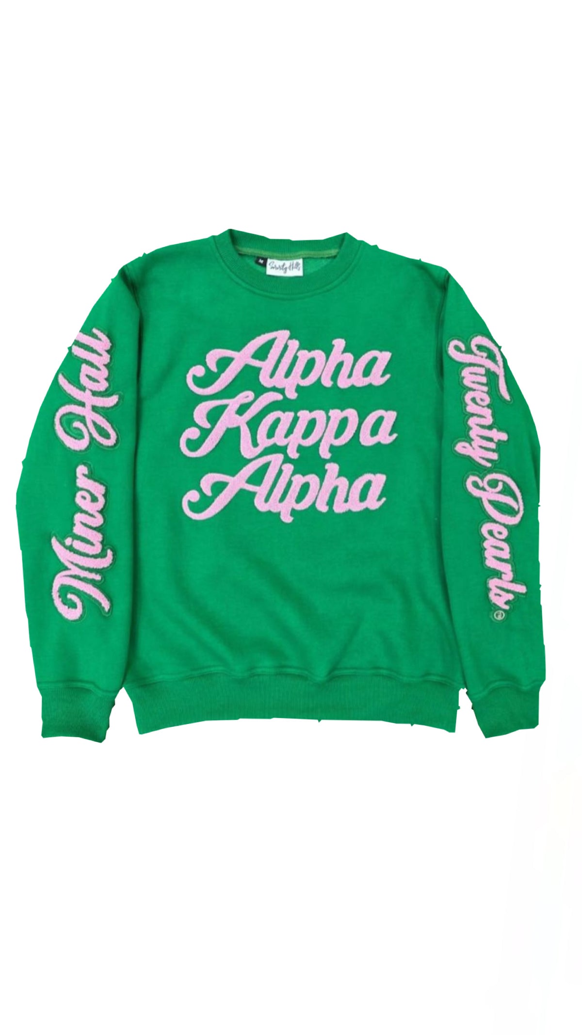 Kelly Green 1908 Stacked Crewneck