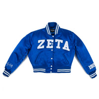 To Be A Zeta Royal Vintage Bomber