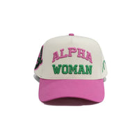 Alpha Woman Kream Snapback