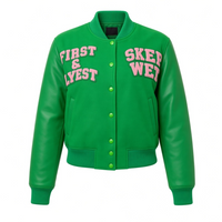 Double Ivy Crop Varsity