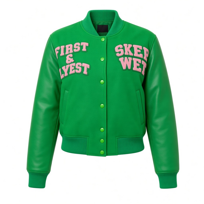 Double Ivy Crop Varsity