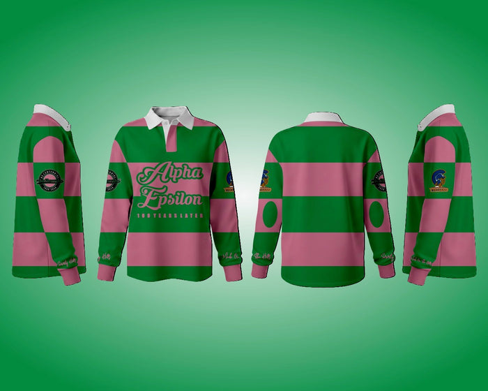 Alpha Epsilon Homecoming Custom Rugby PREORDER ONLY Last Day to order 6/26