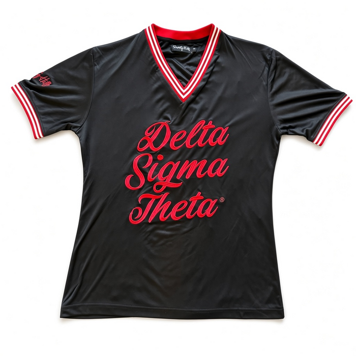 Delta Black Dri-Fit Jersey Shirt