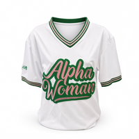 Alpha Woman Green Dri-fit Jersey