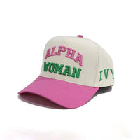 Alpha Woman Kream Snapback