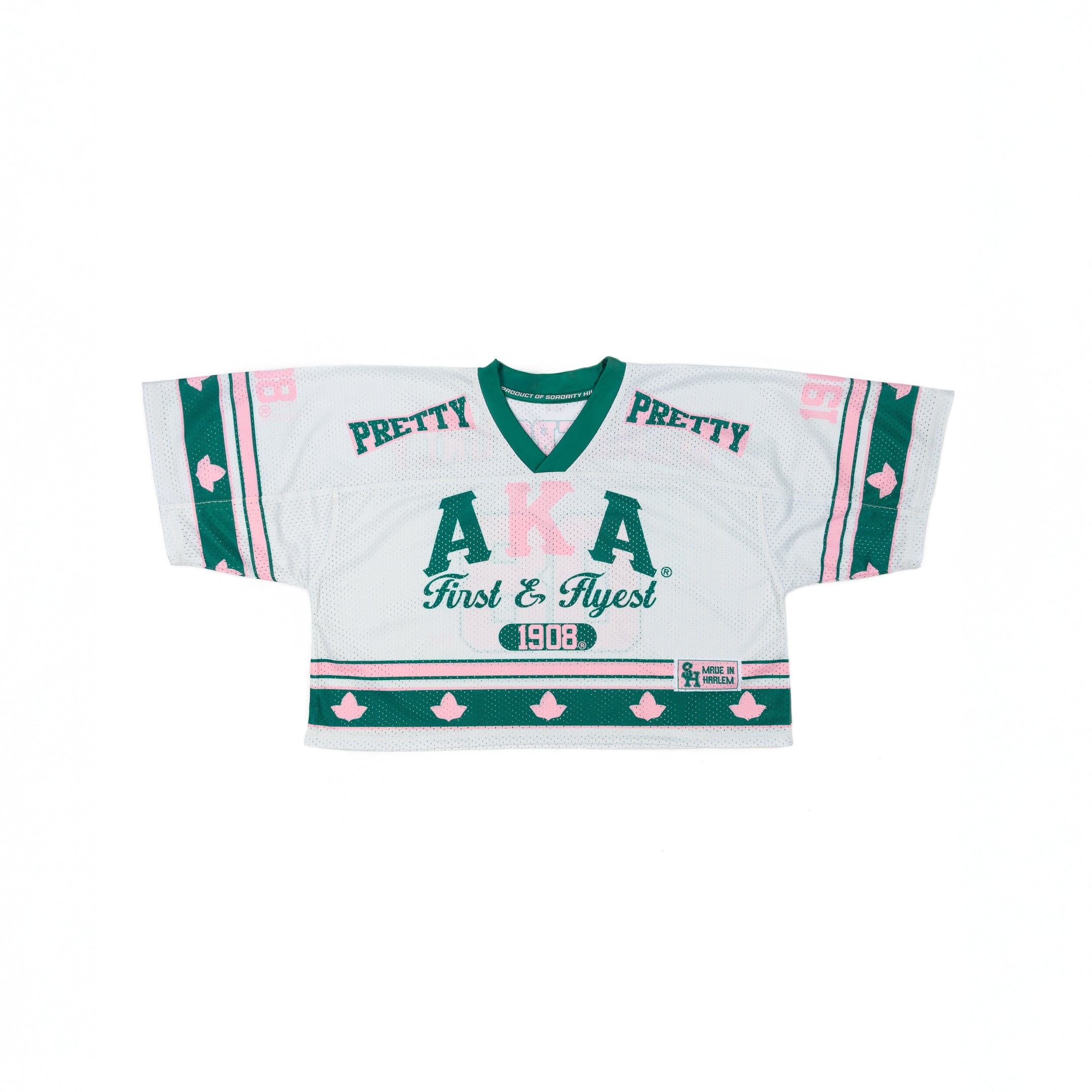 AKA Cream Crop oversized Football Jersey – Sorority Hills