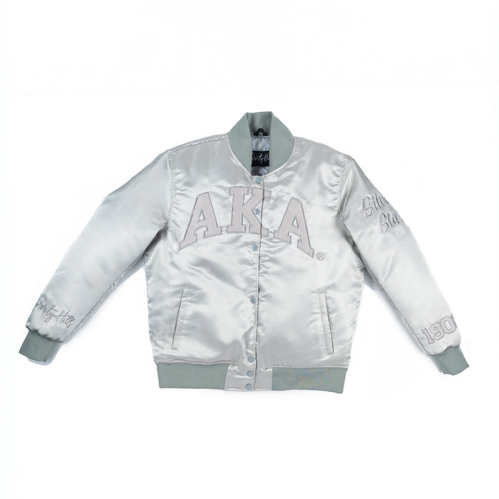 (Pre-order Expected to ship 1/25-1/30) Pre-Sale Silver Star AKA Full Length Vintage Bomber