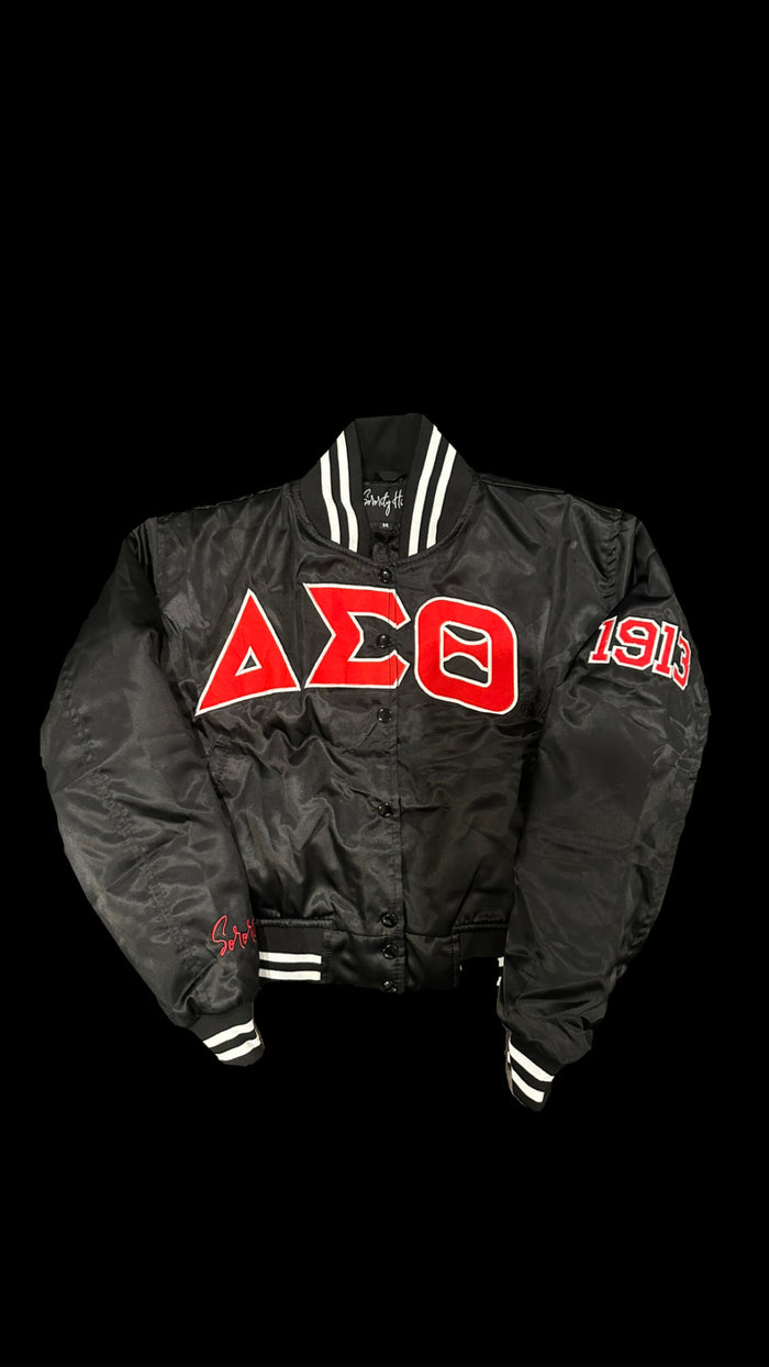 To Be A Delta Noire Vintage Bomber