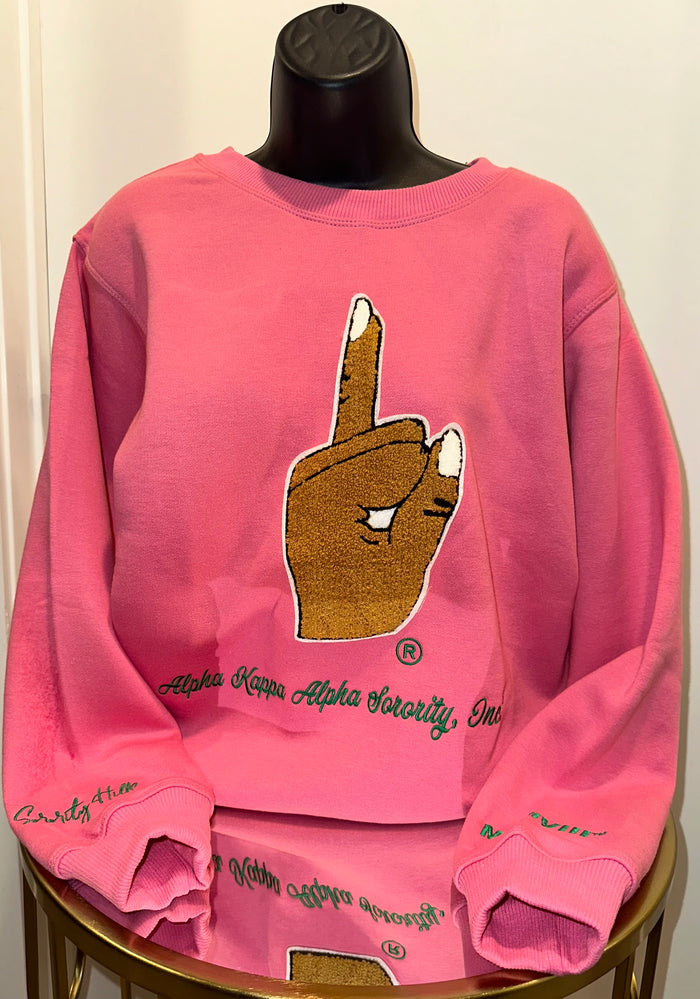 Sale Pink Pinky Crewneck
