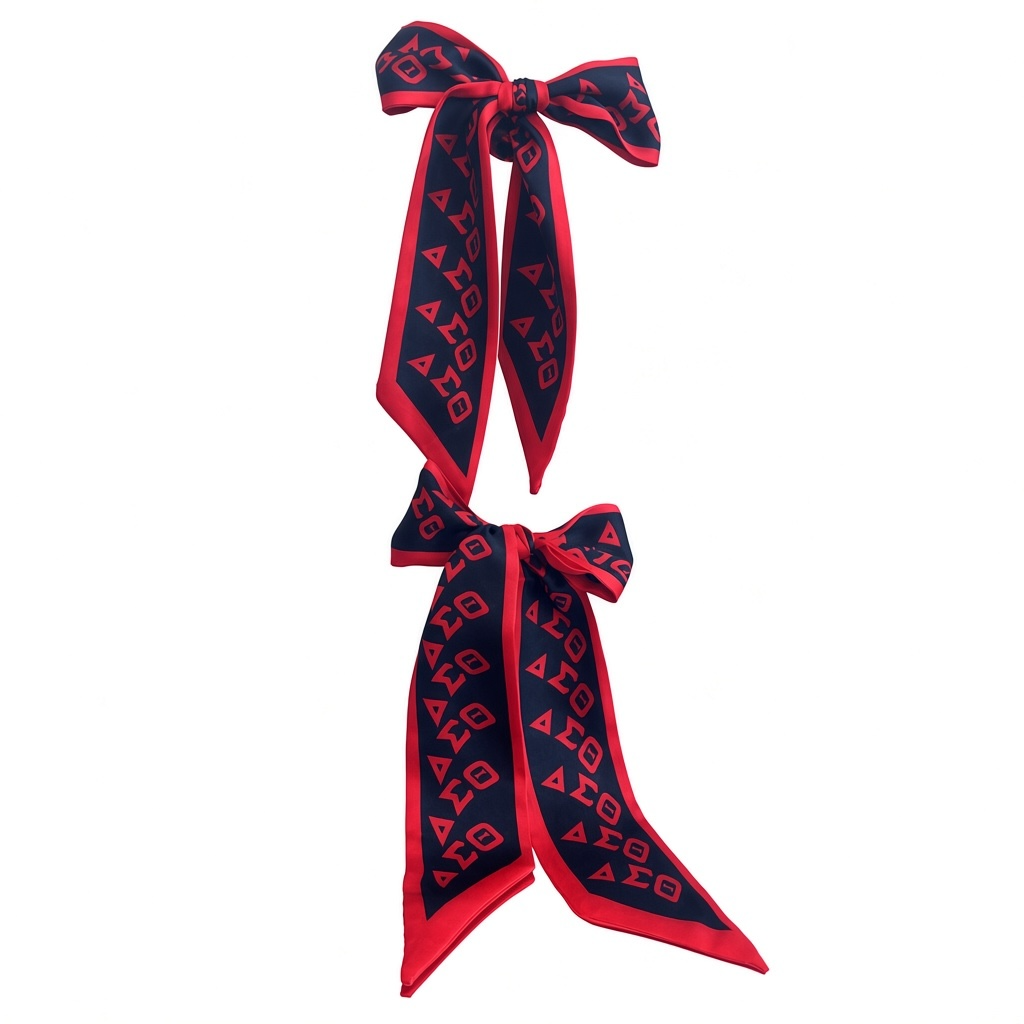 DST Red Monogram Bandeau