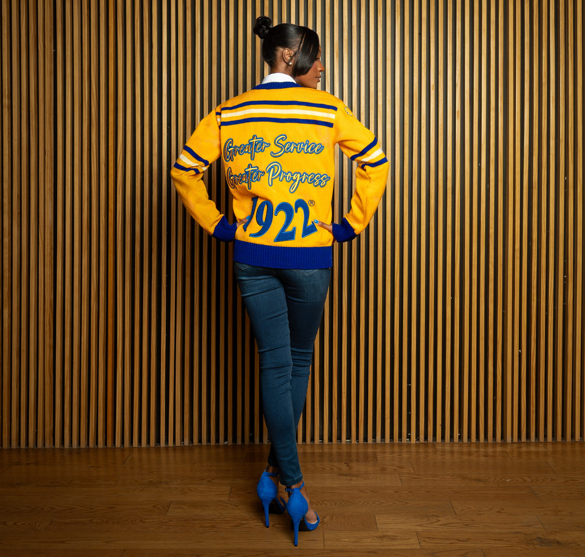 Pretty Poodle Fly Girls 90’s Sweater
