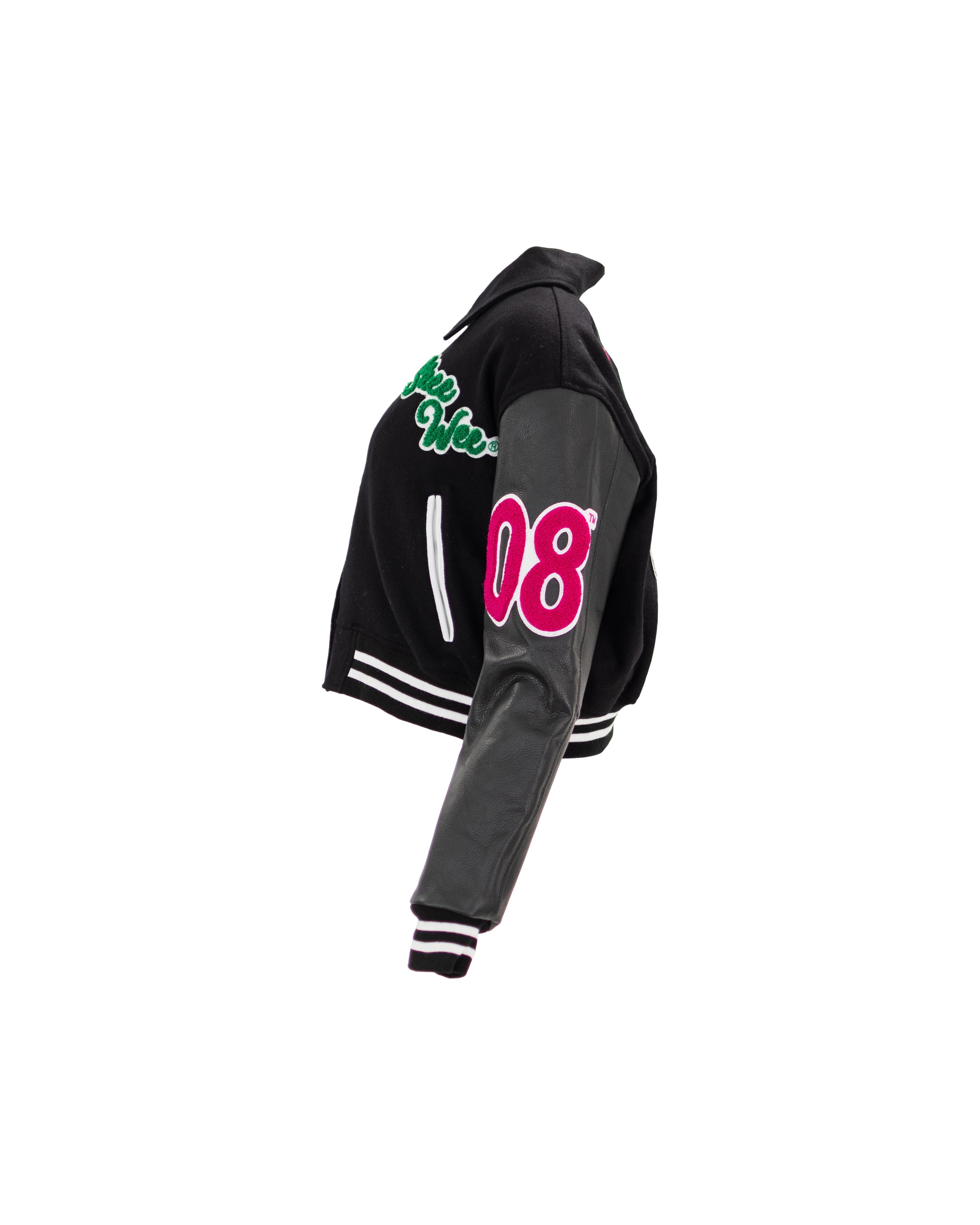Crop Black Excellence Varsity Jacket – Sorority Hills