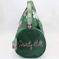 AKA Hunter Green Medium Training Duffel Bag (Nylon)