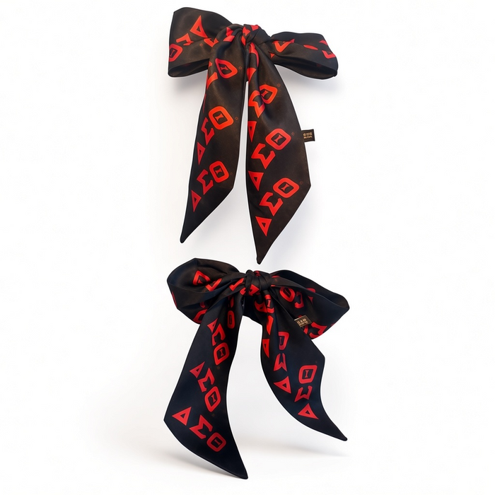 DST Black Monogram Bandeau