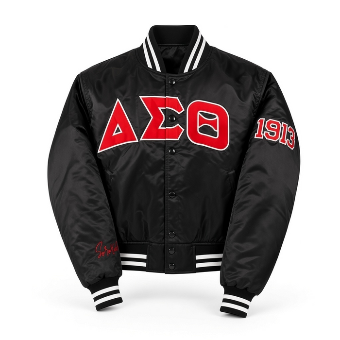 To Be A Delta Noire Vintage Bomber