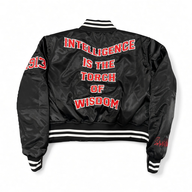 To Be A Delta Noire Vintage Bomber