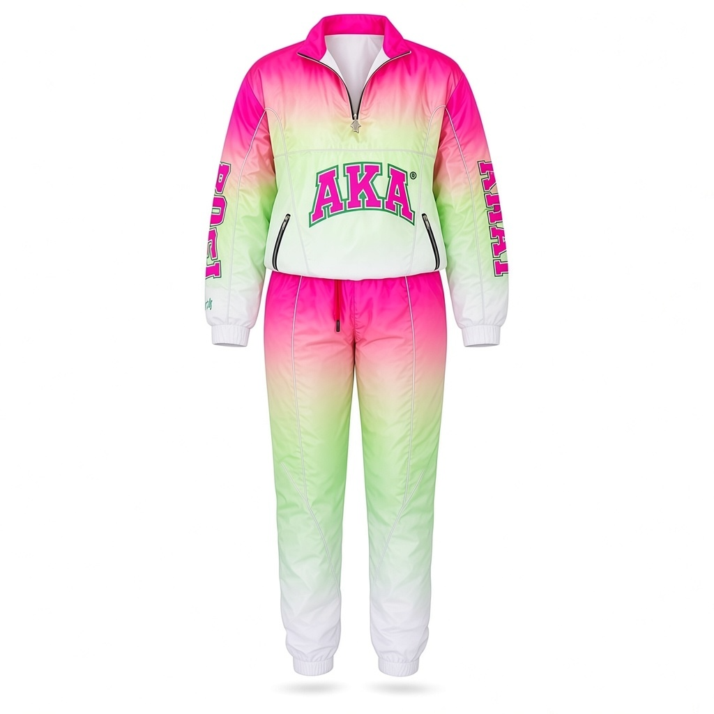 AKA Ombré Windbreaker Tracksuit
