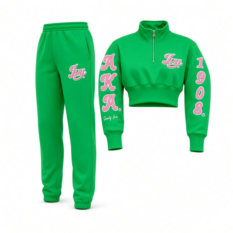 Ivy 1908 Green Sweatsuit