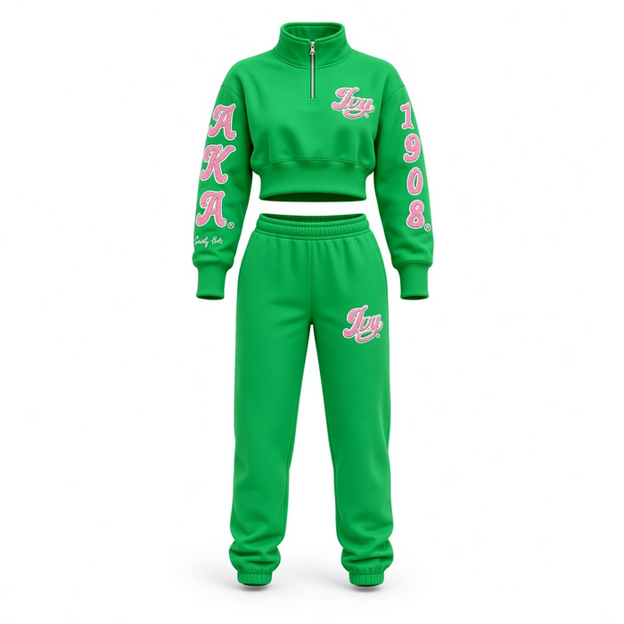 Ivy 1908 Green Sweatsuit