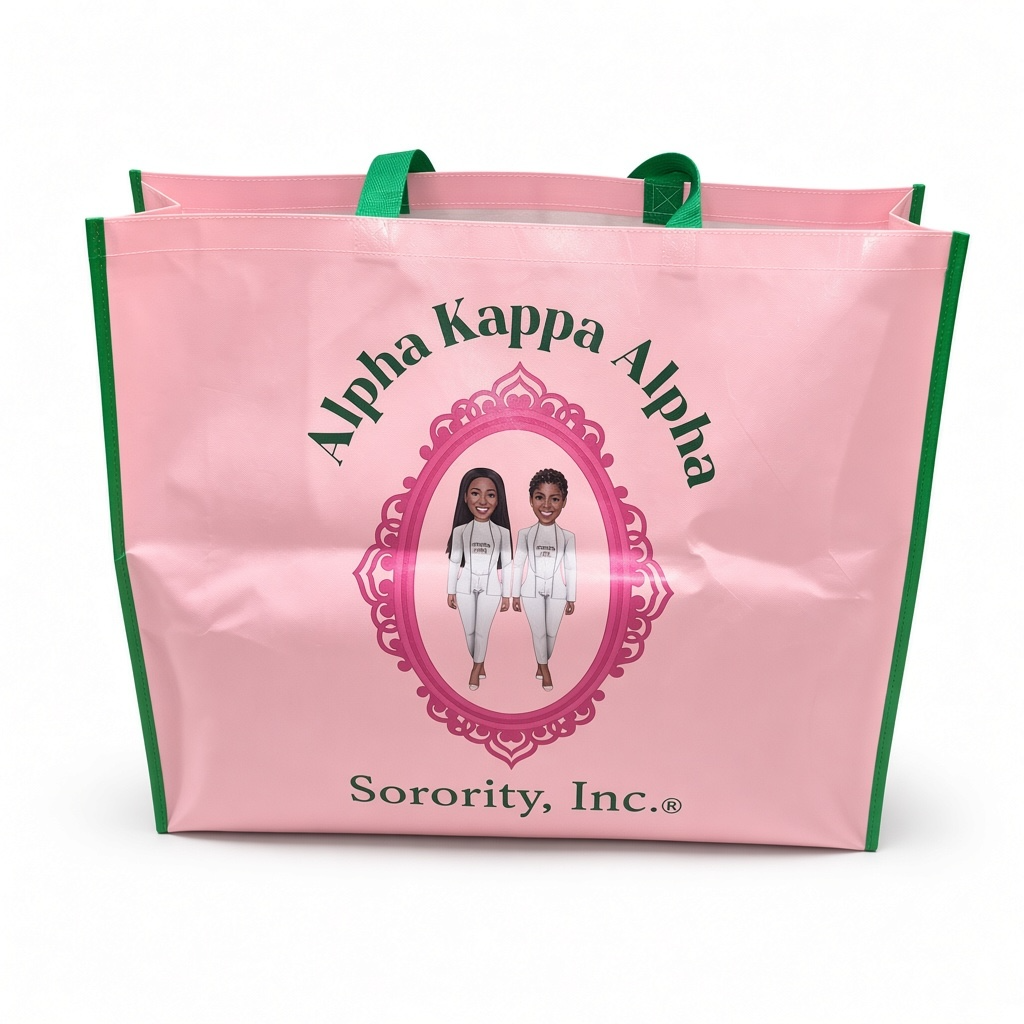 Alpha Kappa Alpha Reusable Bag