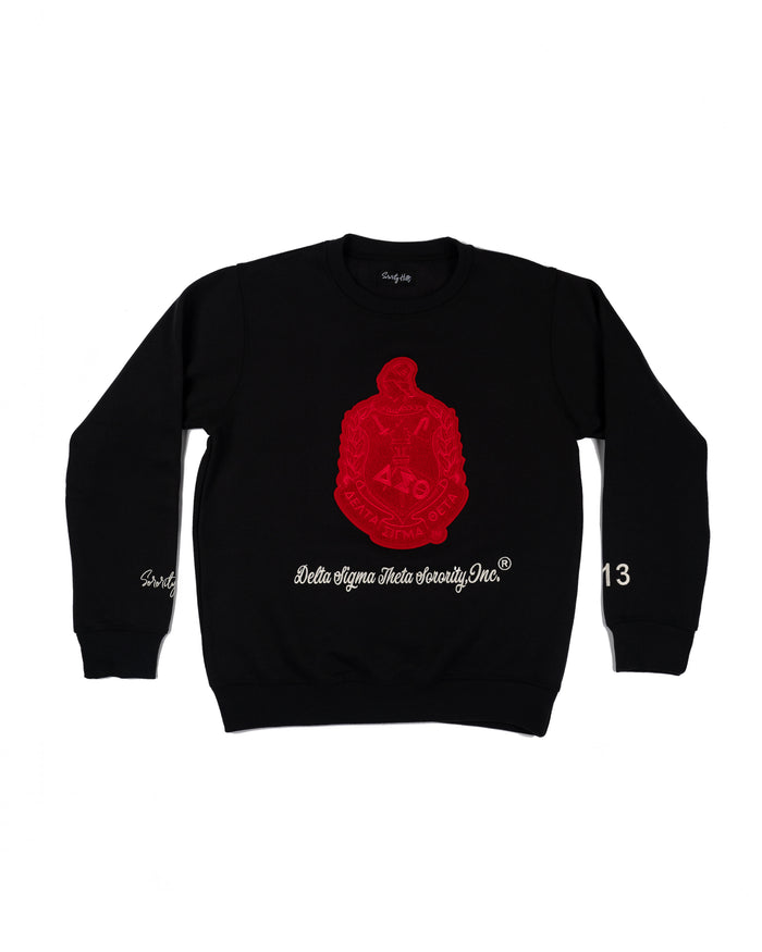 Homecoming Delta Black Sweatshirt