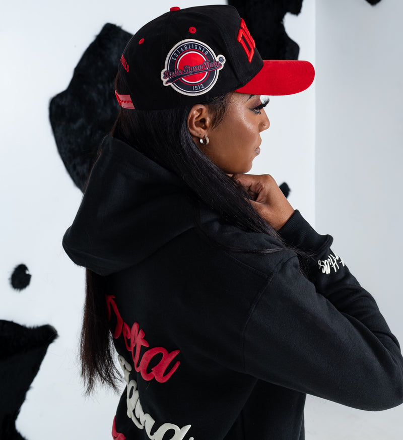 Oo-Oop Delta Sigma Theta Noire Hoodie