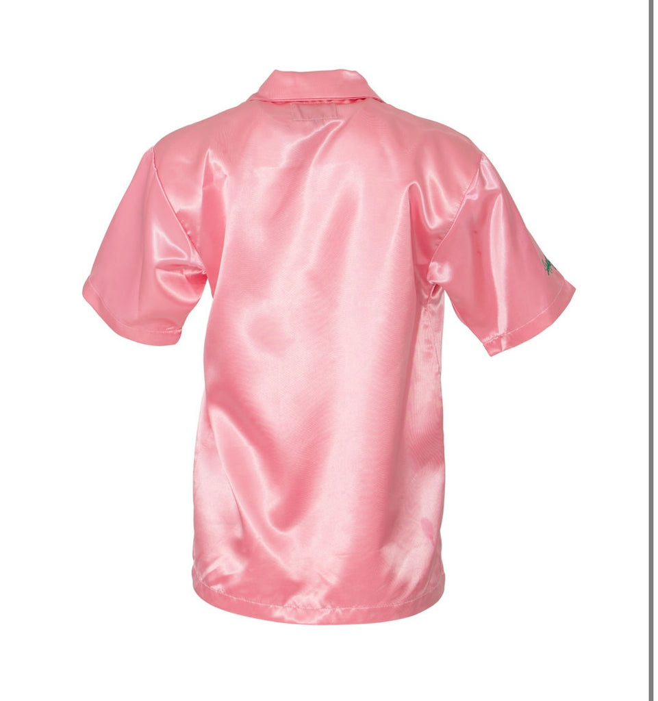 Phancy Pink Satin Shirt