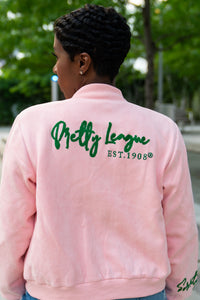 Oh So Pretty Girl Pink Bomber Jacket